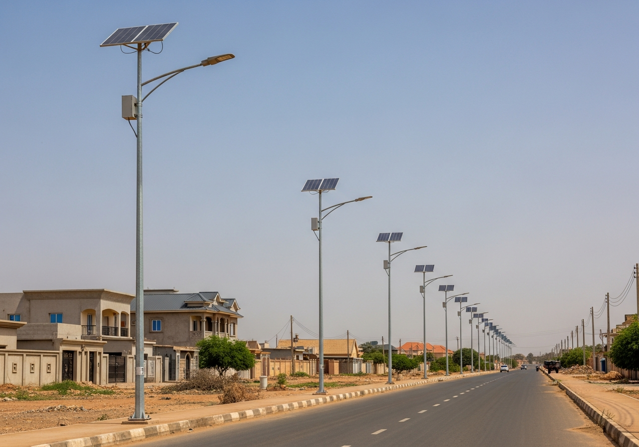 20 Lampadaires Solaires